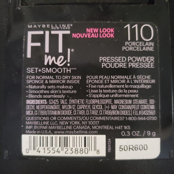 Fit Me! Set + Smooth, 110 Porcelain Powder - Picture 2 of 2
